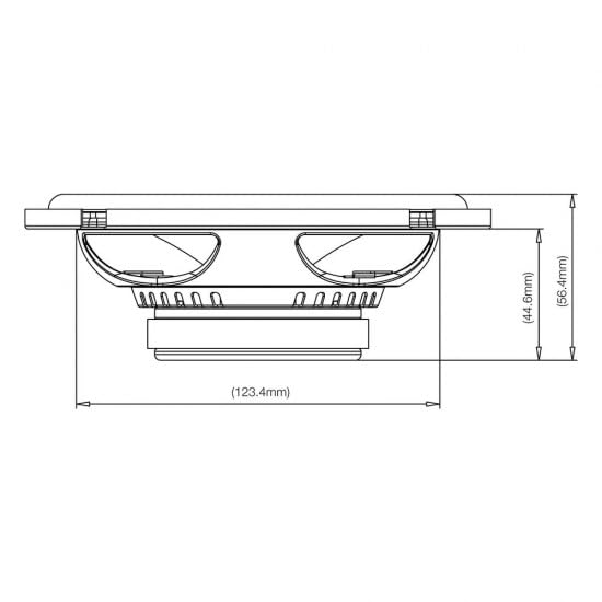 JBL CLUB6520 6.5" 300W Club Series 2-Way Coaxial Car Speaker (1 Pair)