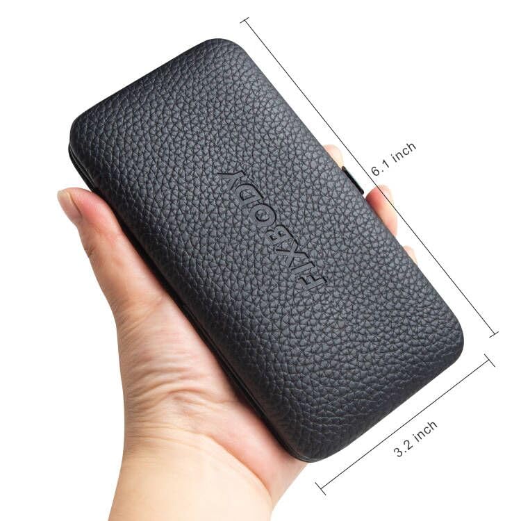 FIXBODY Nail Clippers for Men, Nail Grooming Kit, Manicure Kit Gift for Men, Nail Clippers Set for Women, Fingernail Clippers and Toenail Clippers